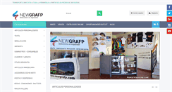Desktop Screenshot of newgrafponline.com